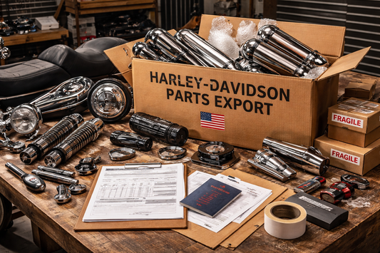 How to Export Harley-Davidson Parts and Accessories from the USA