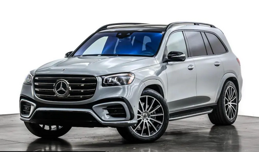 Mercedes-Benz SUV on a white background